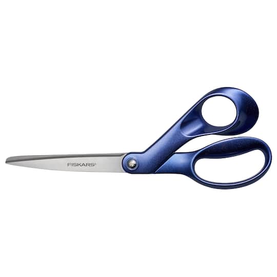 Fiskars® Explore 8" Blue Expanse Metallic Scissors